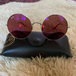 JA-JO pink Ray-Ban EUC